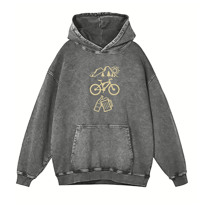Mountain Bike And Beer hoodies