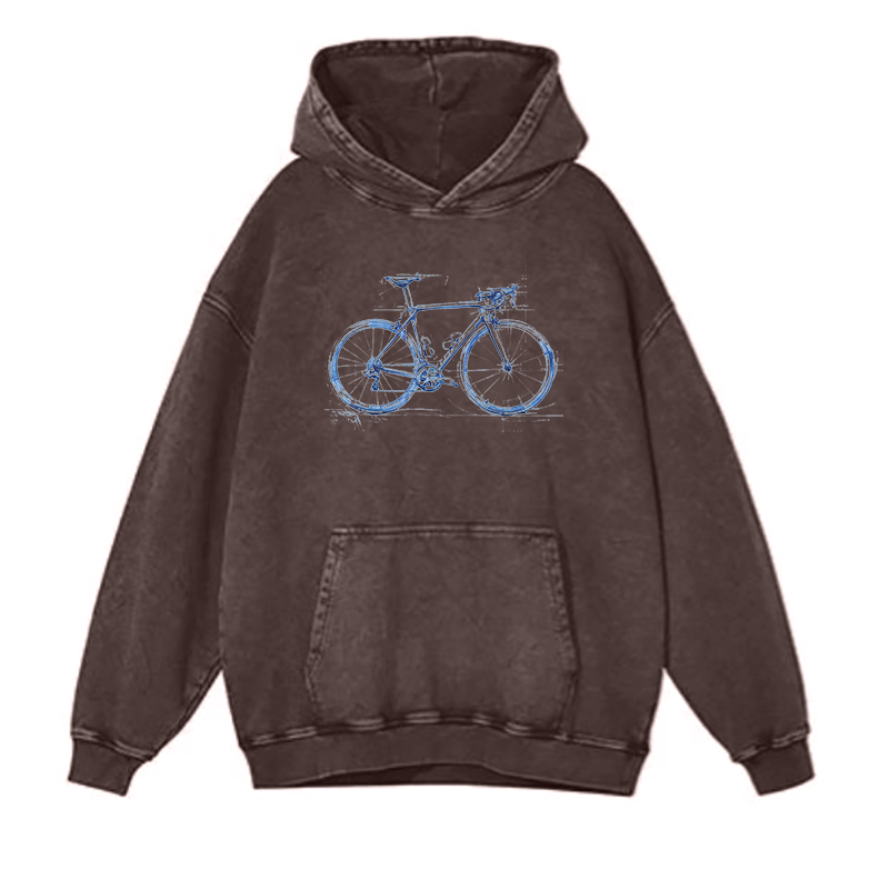 Artistic Bicycle hoodies