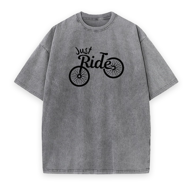 Just Ride Bicycle Unisex Tee