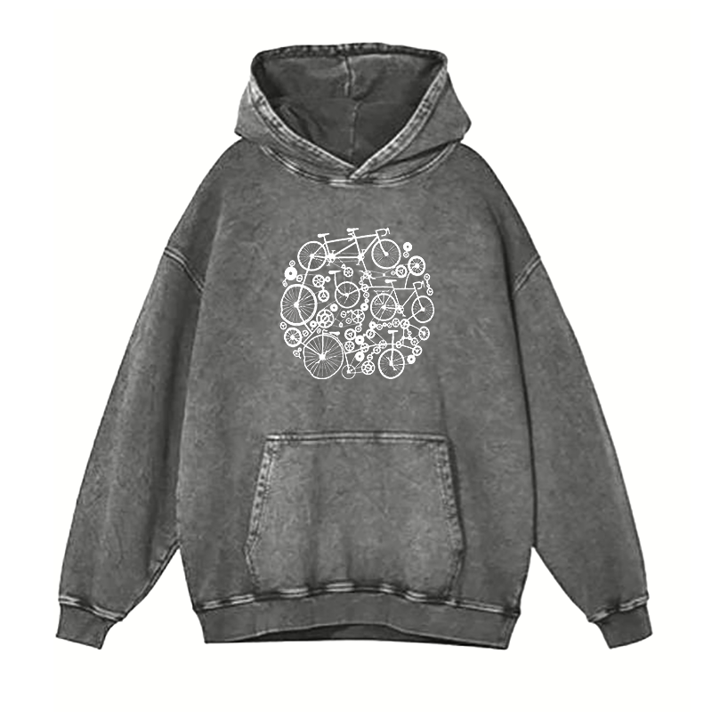 Bicycle wheel hoodies