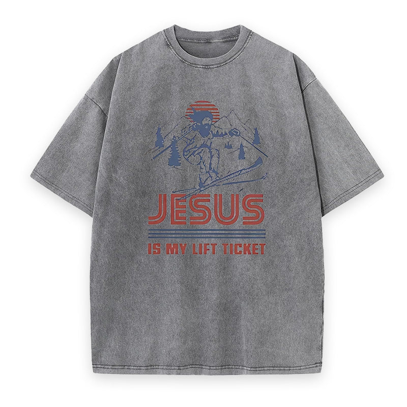Jesus Is My Lift Ticket Unisex Tee