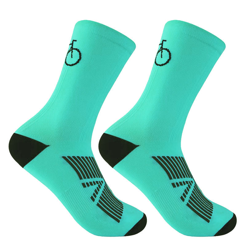 Striped Cycling Socks