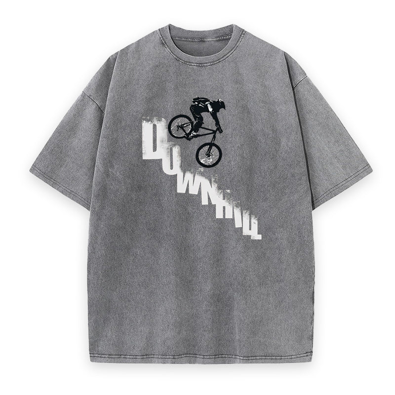 Mountain Bike Downhill Unisex Tee