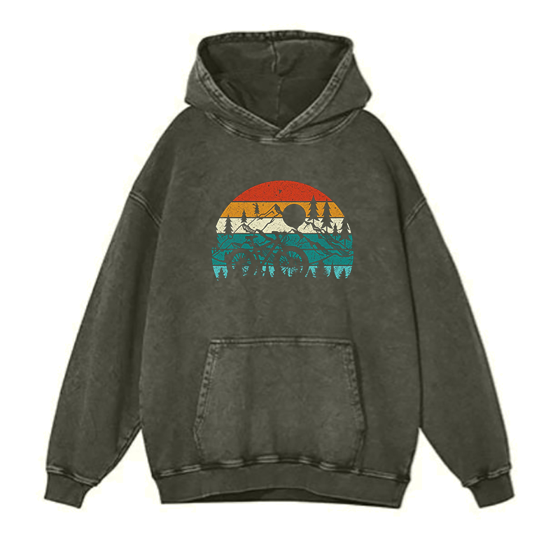 Mountain Biking Retro hoodies