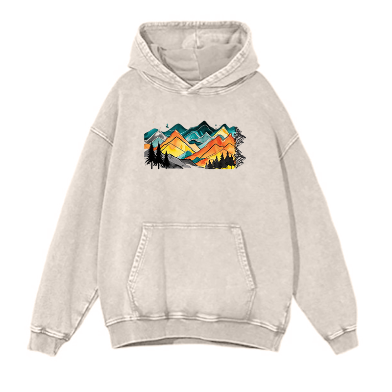 Mountain Sunset hoodies