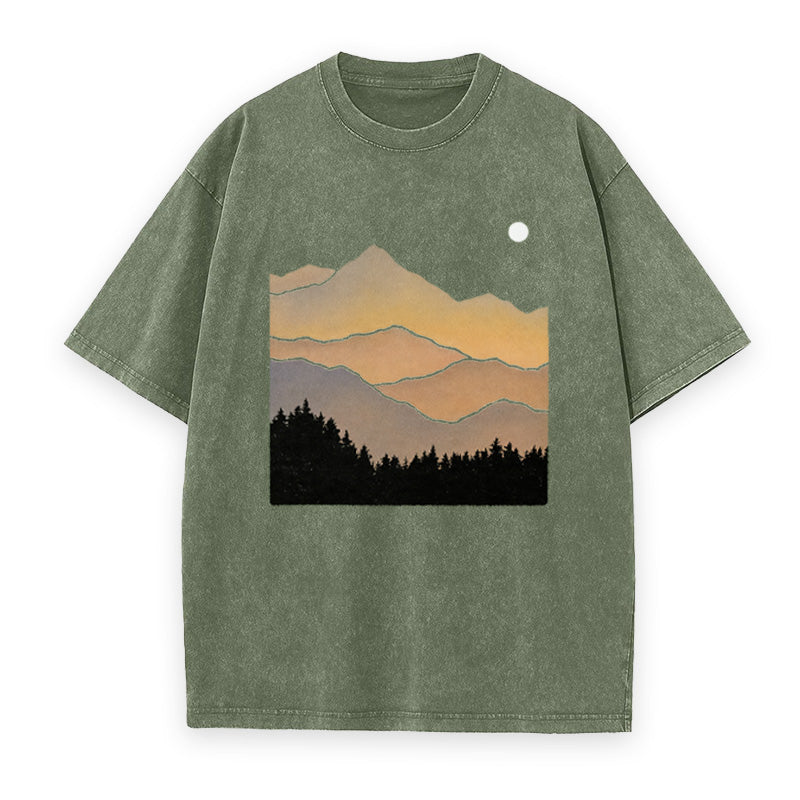 Mountain Scene Unisex Tee