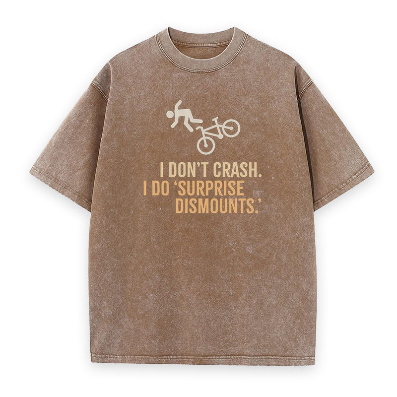 Bike Humor Tee Crash Tee