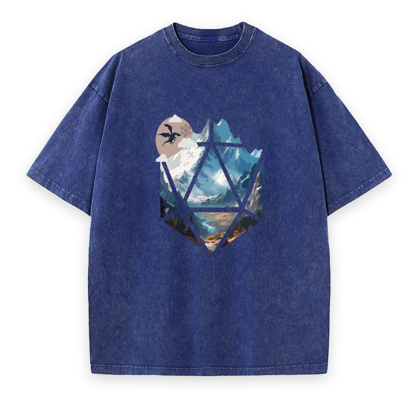 Snow Mountain View Unisex Tee