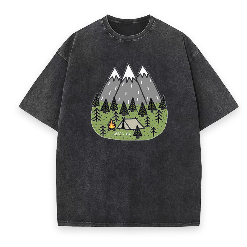 Camping mountain Tee