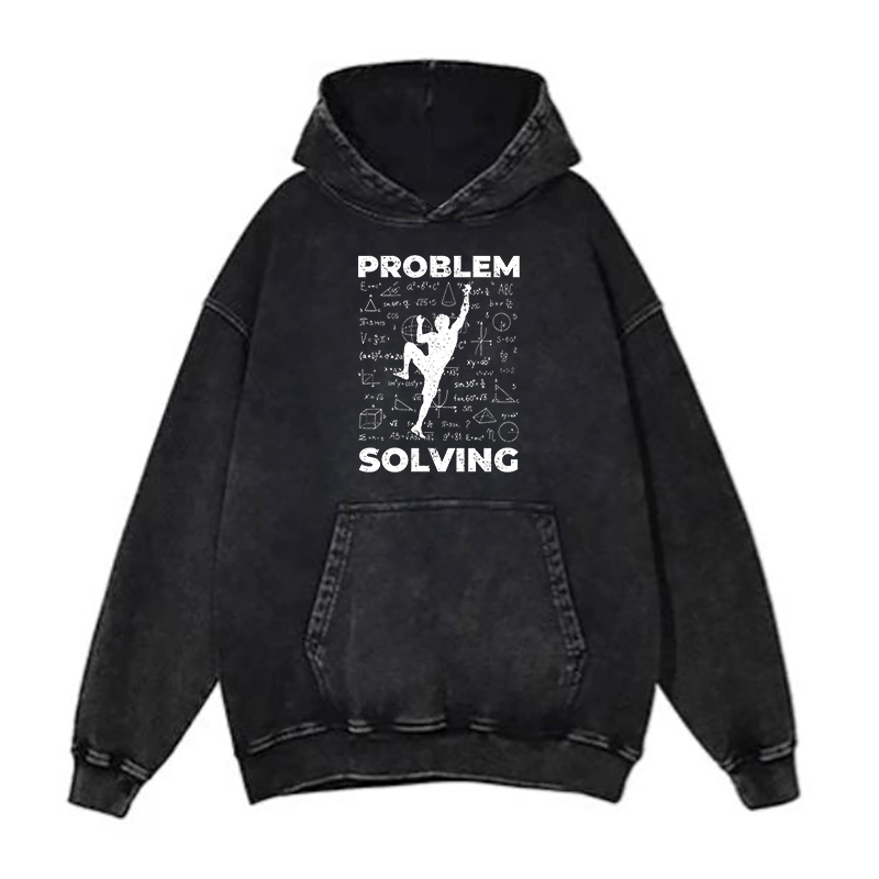 Problem Solving Climbing hoodies