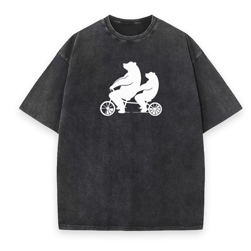 Biking Bears Unisex Tee