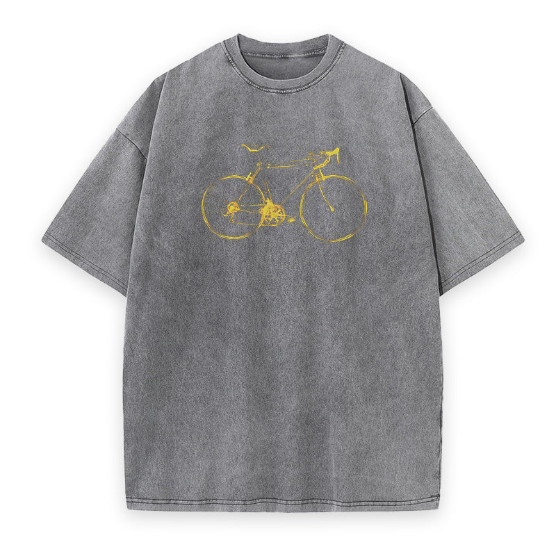 Gold Bike Tee