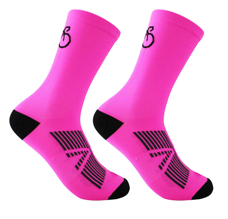 Striped Cycling Socks