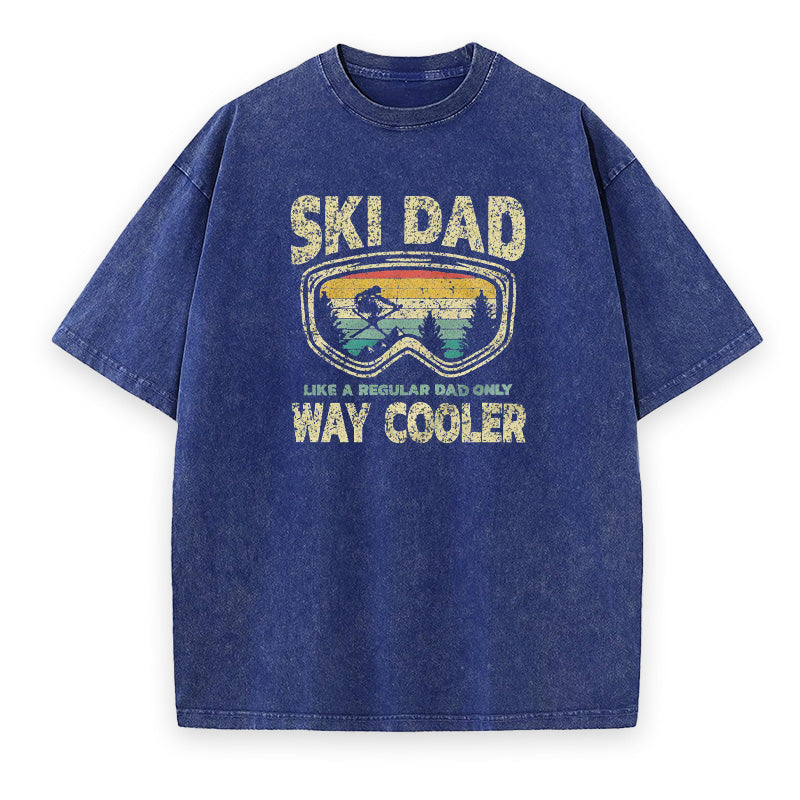 Ski Dad Skiing Unisex Tee