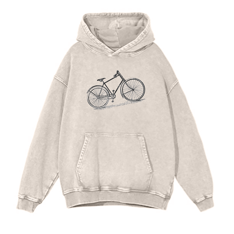 Bicycle Matching hoodies