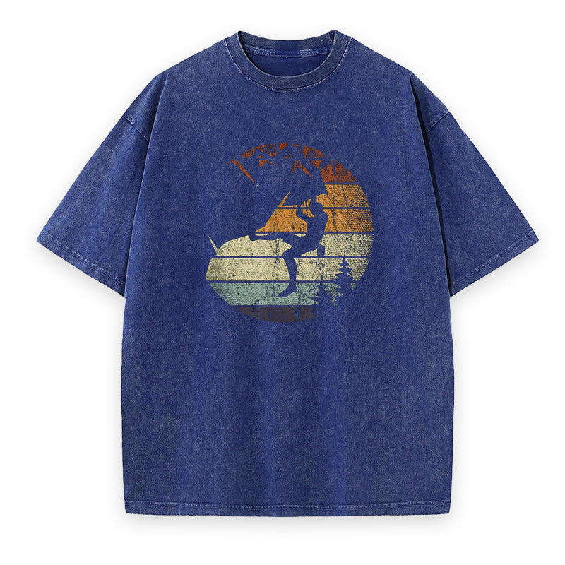 Mountain Climber Climb Sports Rock Climbing Tee
