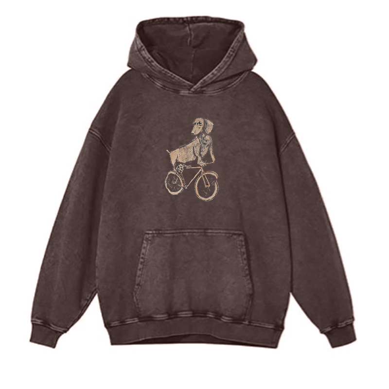 Dog on Wheels hoodies