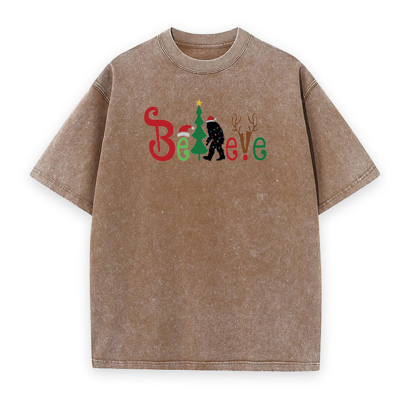Believe Big Foot  Unisex Tee