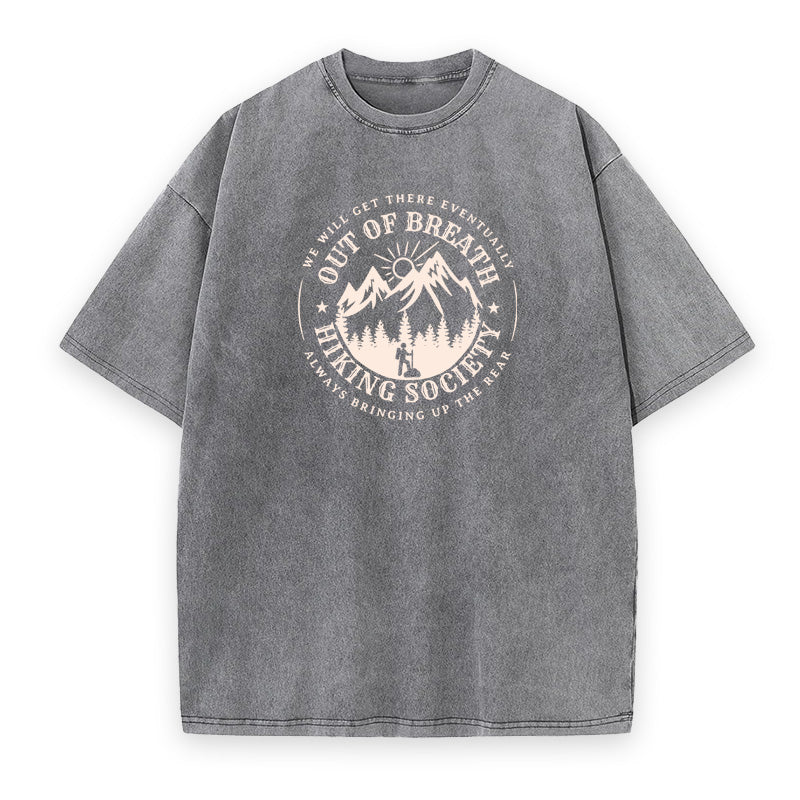Out Of Breath Hiking Society Unisex Tee
