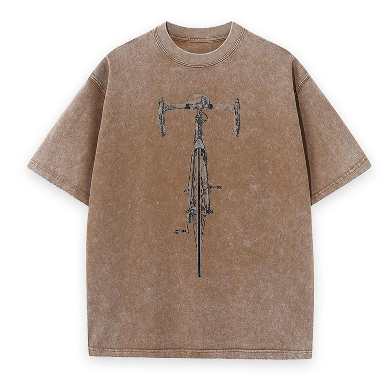Classic Steel Single Speed Front Profile Unisex Tee