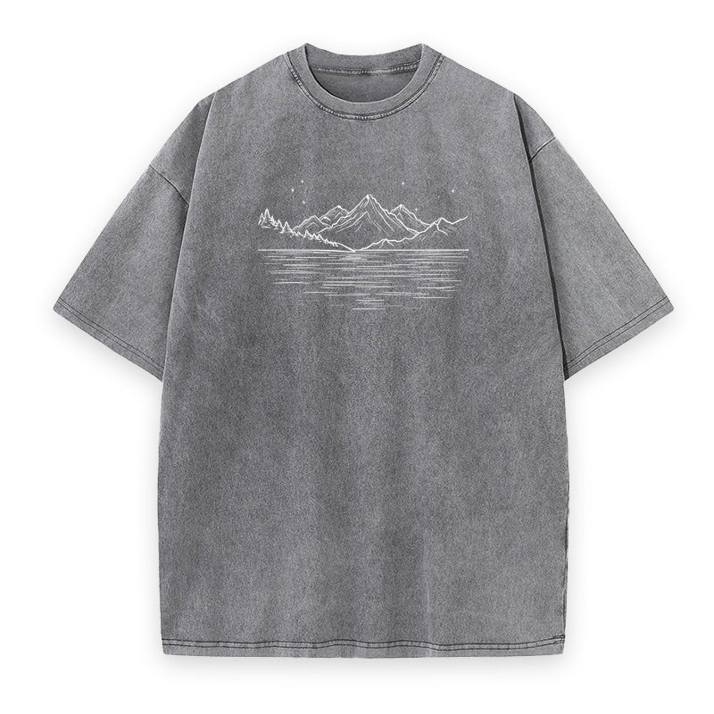 Mountains and Trees Unisex Tee