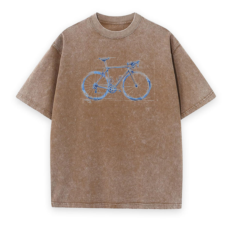 Artistic Bicycle Unisex Tee
