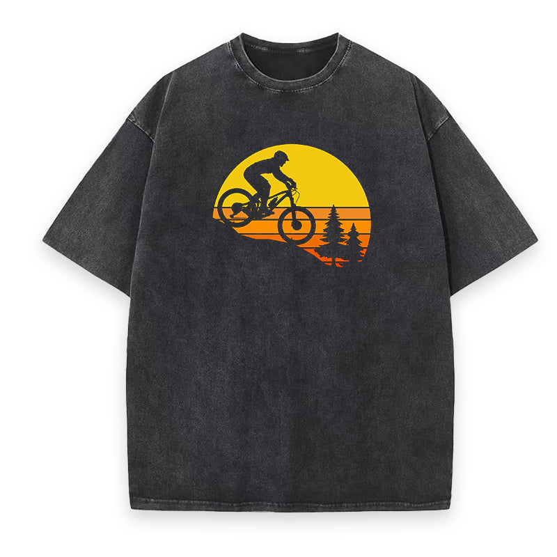 mountain biking Tee