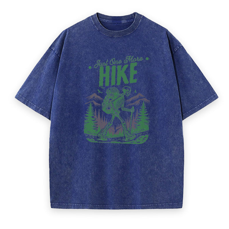 Funny Halloween Skeleton Hiking Unisex Tee