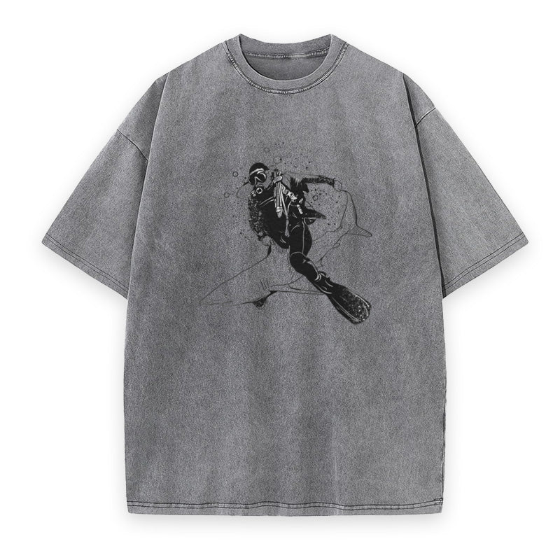 Scuba Diver Unisex Tee