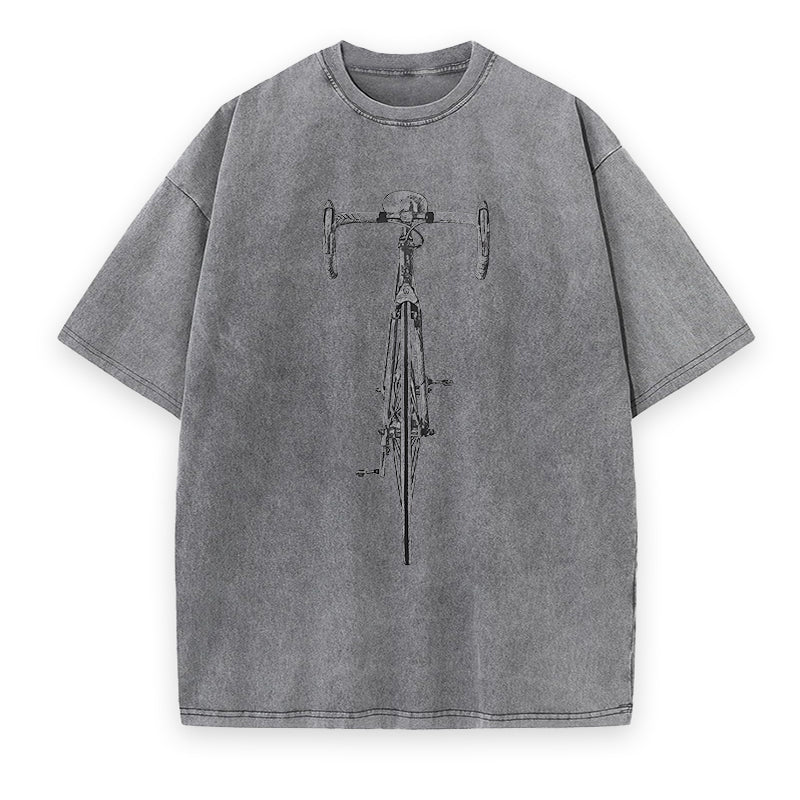 Classic Steel Single Speed Front Profile Unisex Tee