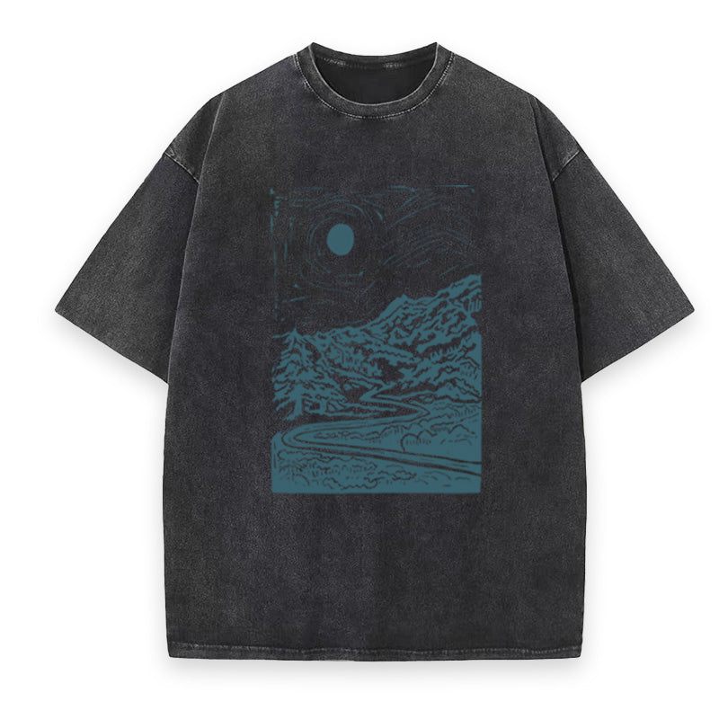 Rocky Mountain Road Unisex Tee