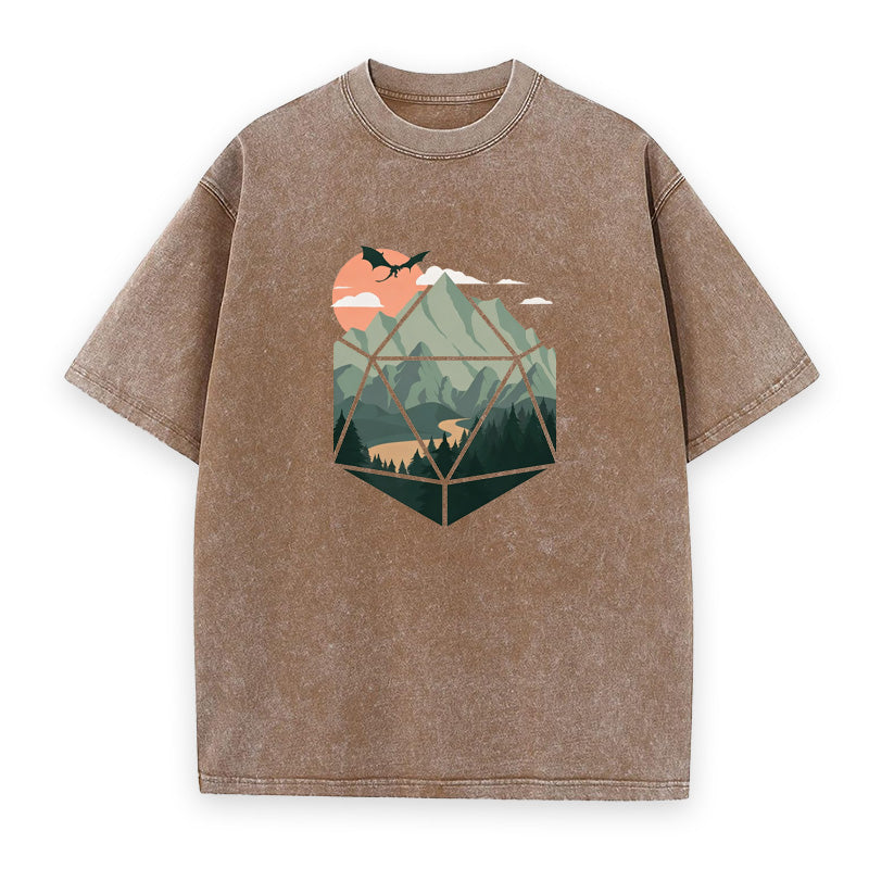 Dice Mountain Unisex Tee