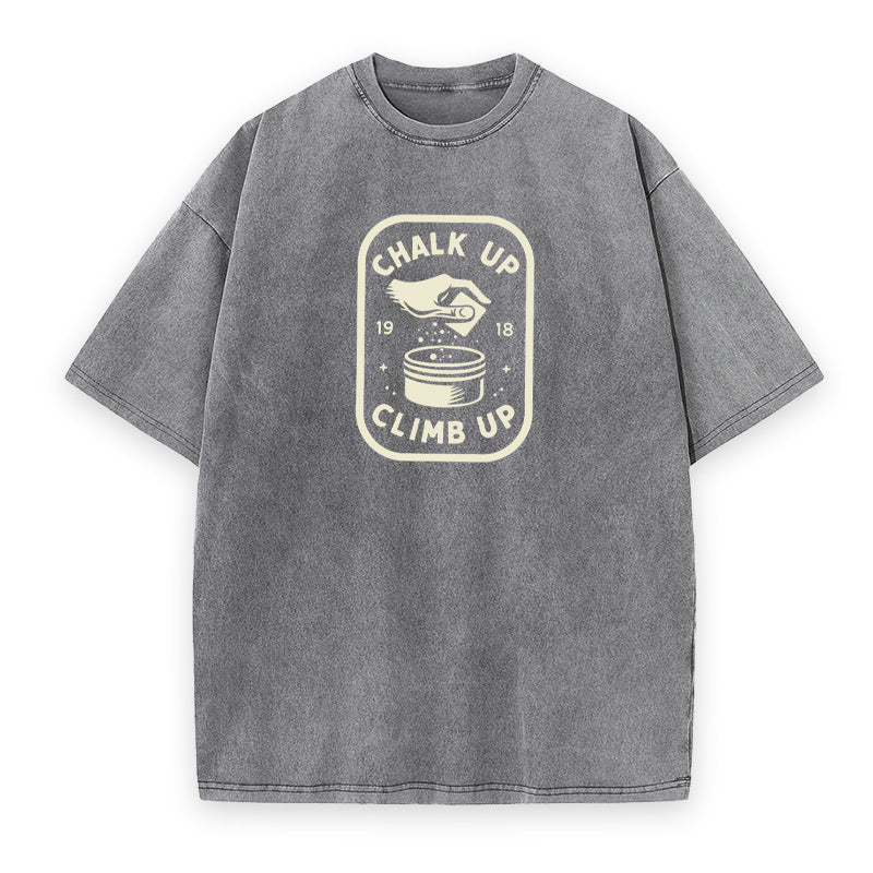 Chalk Up Climb Up Unisex Tee