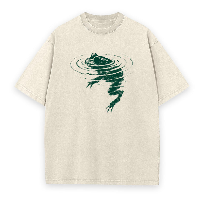 Frog Swimming Unisex Tee