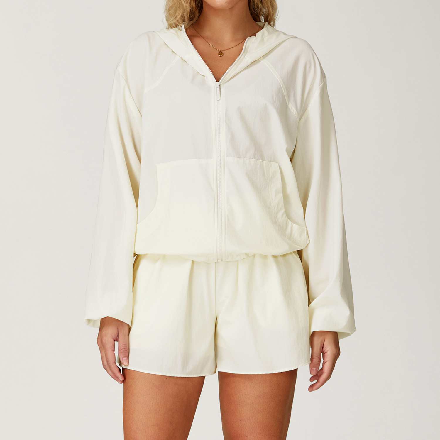 Women's Quick-Dry UV Protection Sports Jacket with Hood