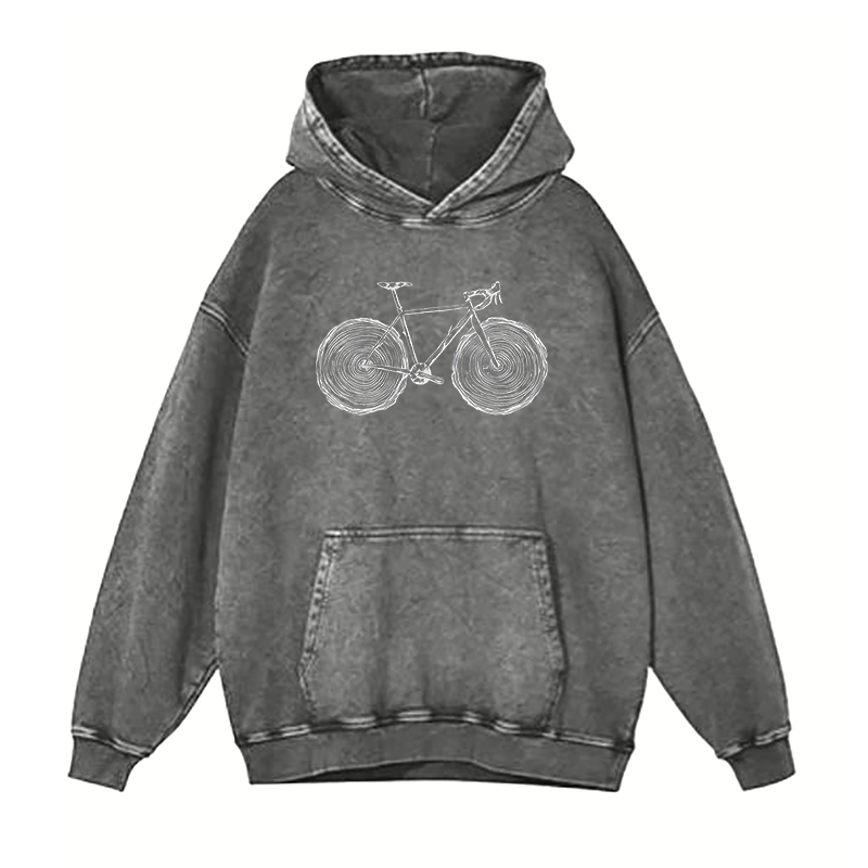 Sequoia Wooden Tree Cyclocross Bike hoodies