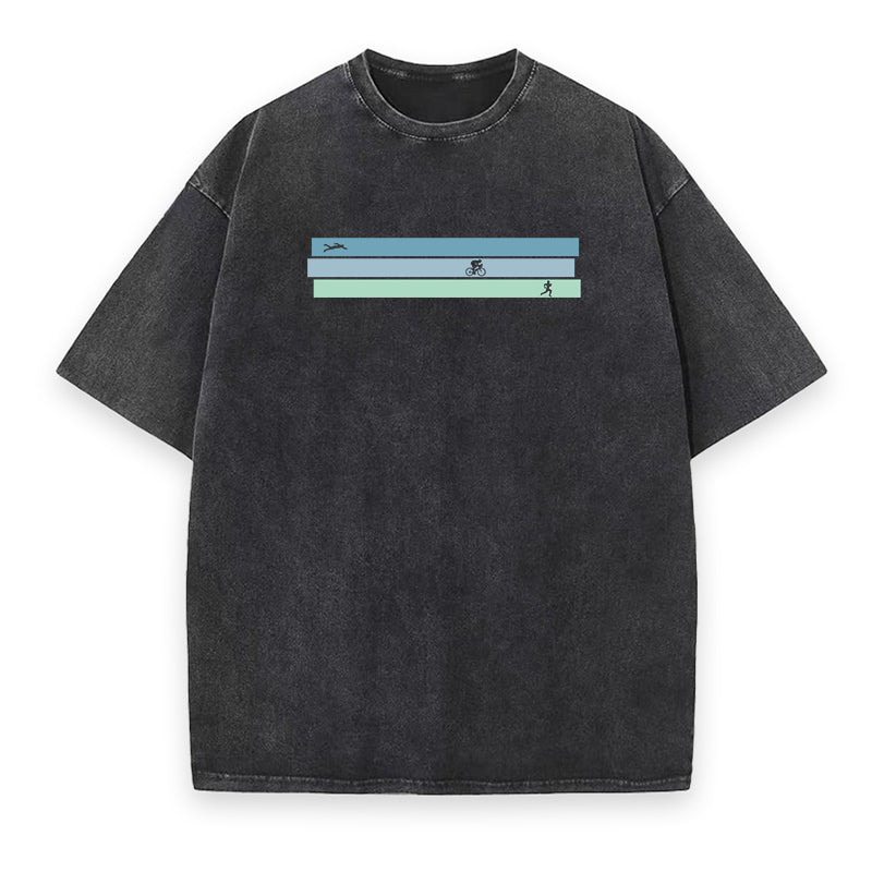 Three Sports One Goal Unisex Tee