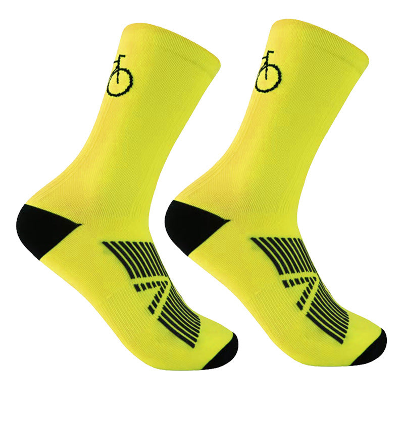 Striped Cycling Socks