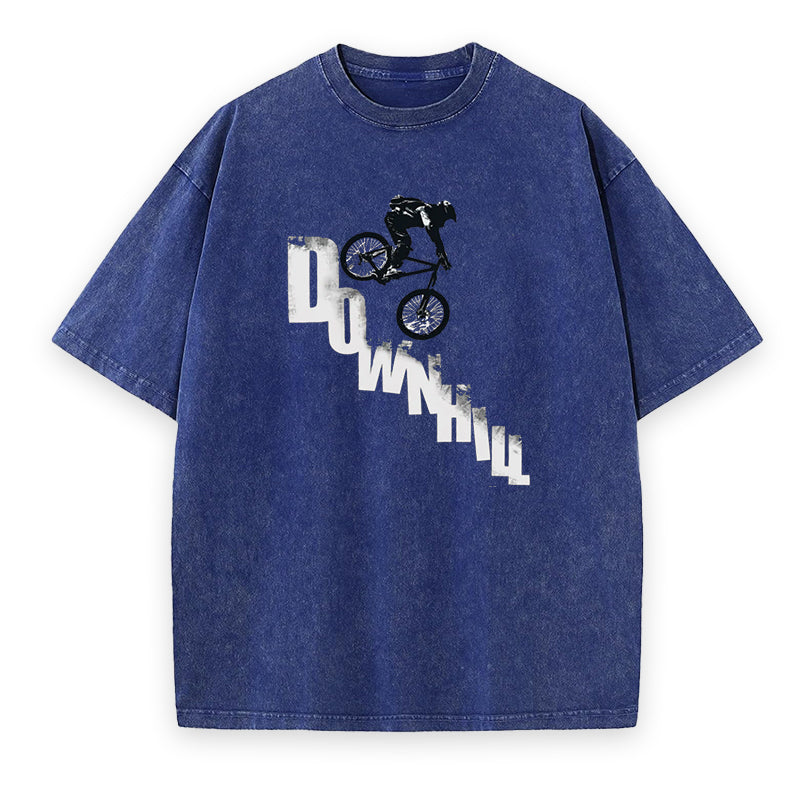 Mountain Bike Downhill Unisex Tee