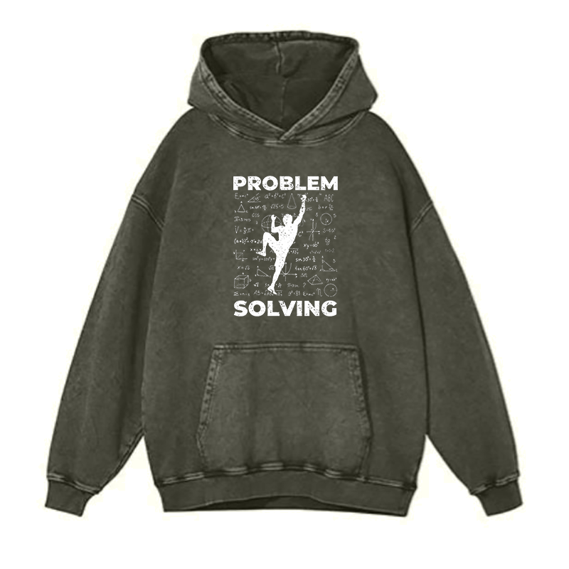Problem Solving Climbing hoodies