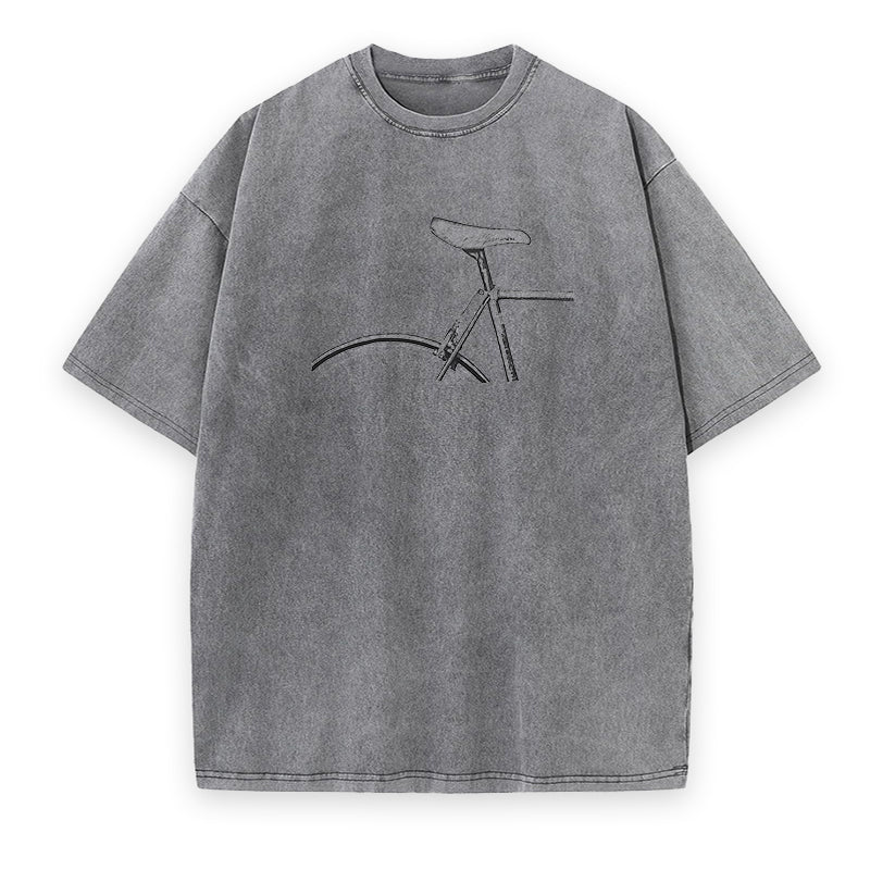 Vintage Bicycle Art Unisex Tee