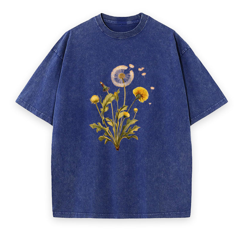 Vintage Dandelion Botanical Unisex Tee