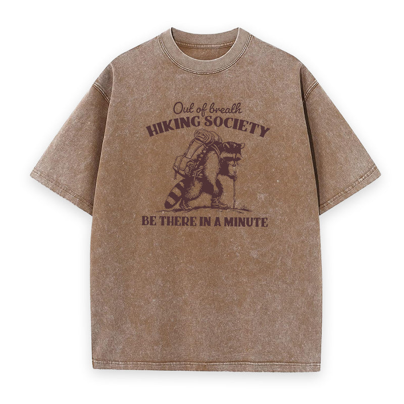 Out of Breath Hiking Society Unisex Tee