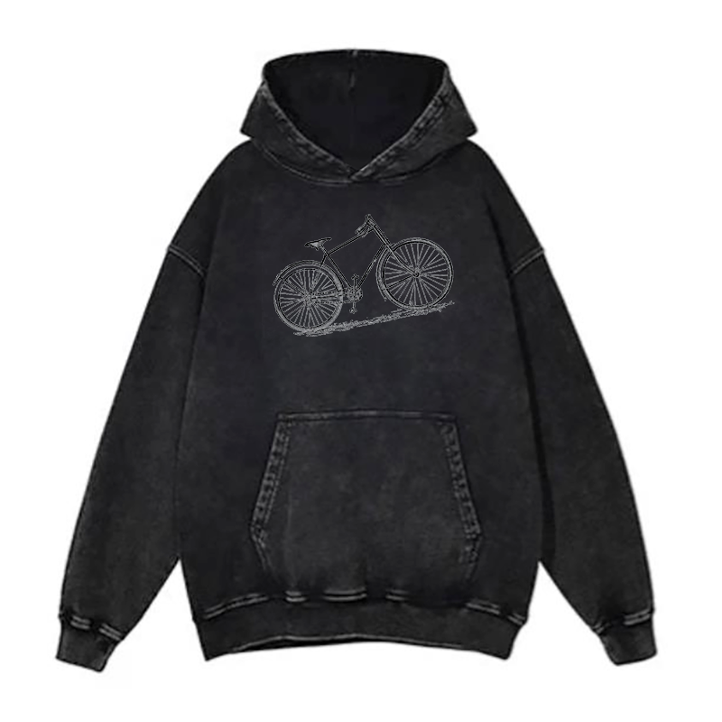Bicycle Matching hoodies