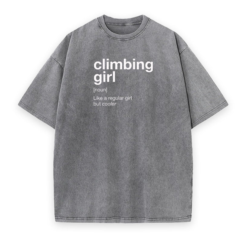 Climbing Girl Unisex Tee
