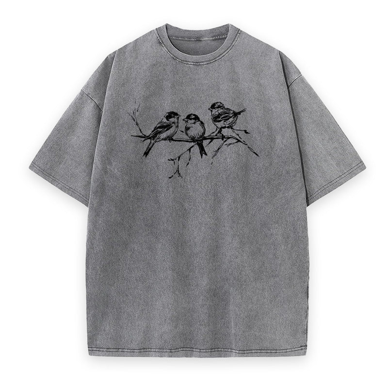 Chickadee Bird Unisex Tee
