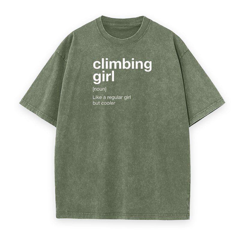 Climbing Girl Unisex Tee
